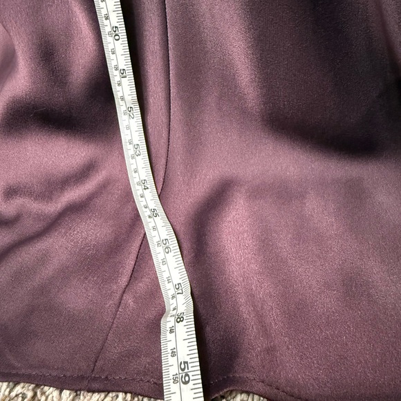 Elegant Long Sleeve Silk Dress - Picture 3 of 4